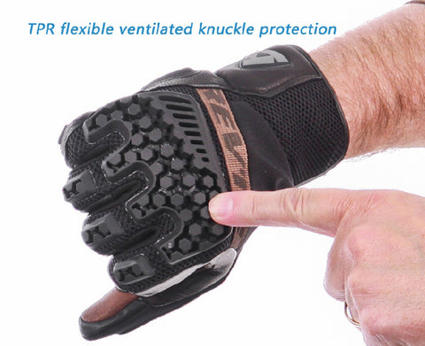 Motorcyclist gloves